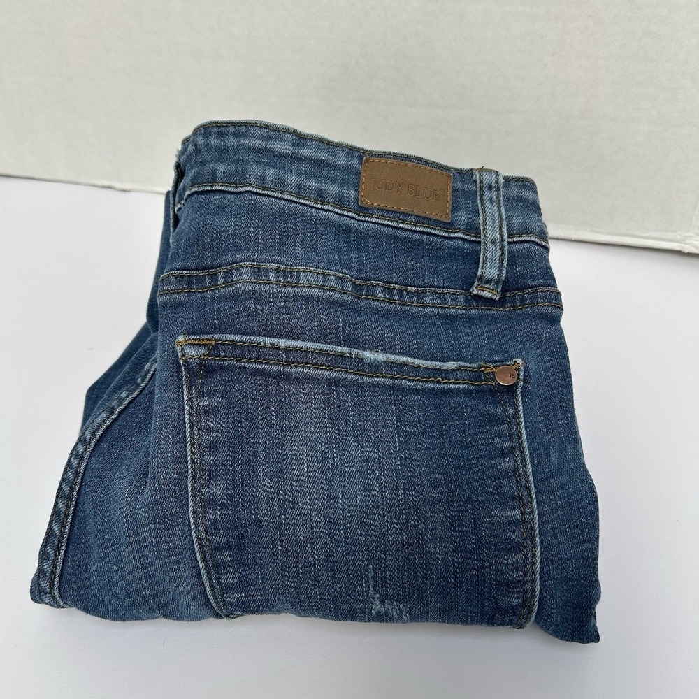 Judy Blue Mid-Rise Skinny Fit  Denim‎ Jeans Size 31 Style #82102 Non Distressed